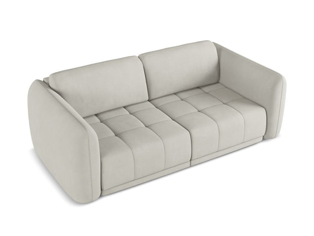 Makamii Canapea Fixa, 3 locuri, Tapitata cu Stofa, Hoku 3S-2, l210xA105xH74 cm