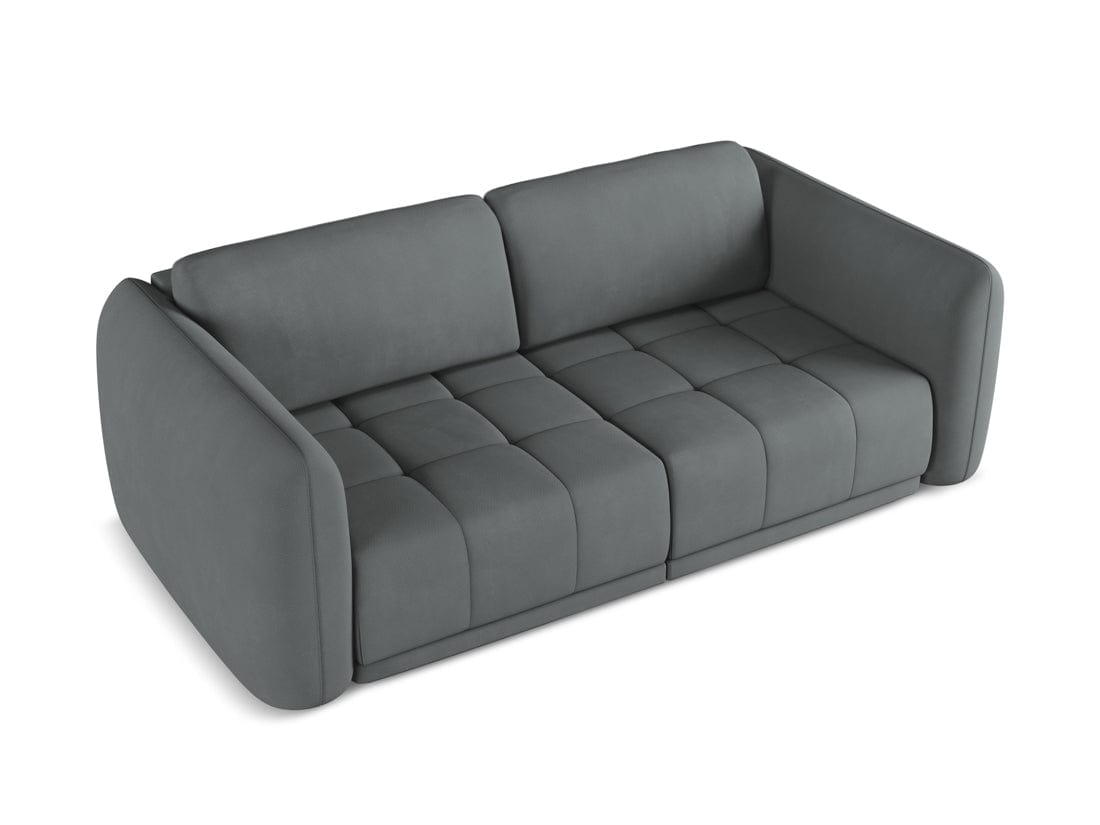 Makamii Canapea Fixa, 3 locuri, Tapitata cu Stofa, Hoku 3S-2, l210xA105xH74 cm