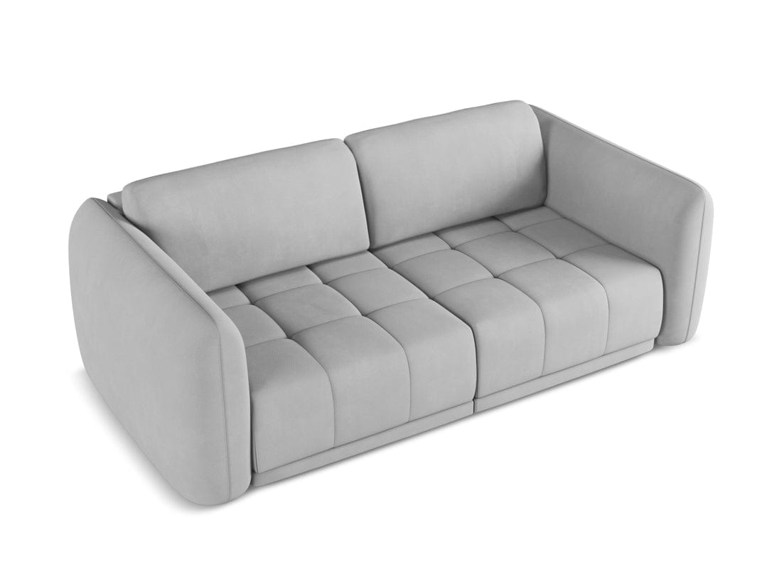 Makamii Canapea Fixa, 3 locuri, Tapitata cu Stofa, Hoku 3S-2, l210xA105xH74 cm