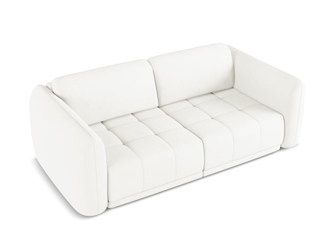 Makamii Canapea Fixa, 3 locuri, Tapitata cu Stofa, Hoku 3S-2, l210xA105xH74 cm