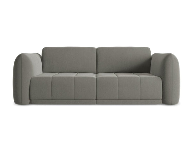 Makamii Canapea Fixa, 3 locuri, Tapitata cu Stofa, Hoku Velvet 3S-3, l210xA105xH74 cm