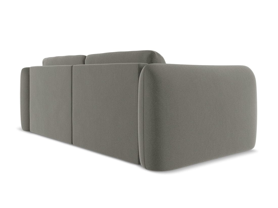 Makamii Canapea Fixa, 3 locuri, Tapitata cu Stofa, Hoku Velvet 3S-3, l210xA105xH74 cm