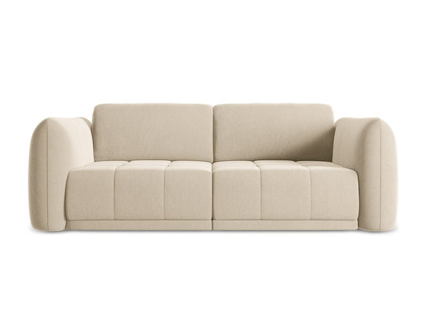 Makamii Canapea Fixa, 3 locuri, Tapitata cu Stofa, Hoku Velvet 3S-3, l210xA105xH74 cm