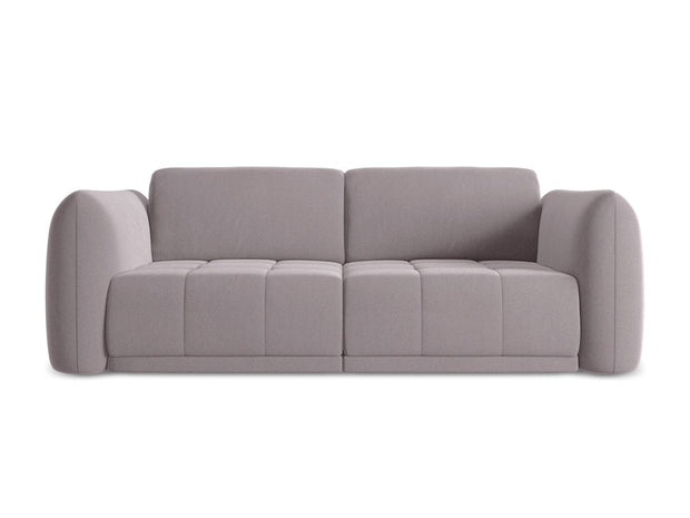 Makamii Canapea Fixa, 3 locuri, Tapitata cu Stofa, Hoku Velvet 3S-3, l210xA105xH74 cm