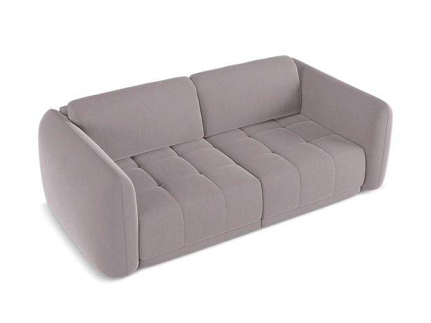 Makamii Canapea Fixa, 3 locuri, Tapitata cu Stofa, Hoku Velvet 3S-3, l210xA105xH74 cm