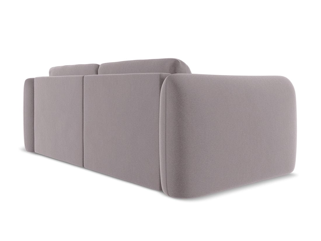 Makamii Canapea Fixa, 3 locuri, Tapitata cu Stofa, Hoku Velvet 3S-3, l210xA105xH74 cm