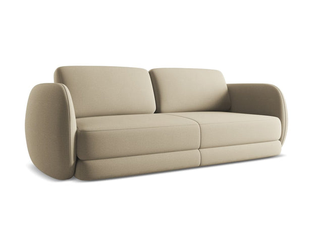 Makamii Canapea Fixa, 3 locuri, Tapitata cu Stofa, Kiana 3S-7, l220xA104xH85 cm