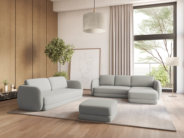 Makamii Canapea Fixa, 3 locuri, Tapitata cu Stofa, Kiana 3S-7, l220xA104xH85 cm