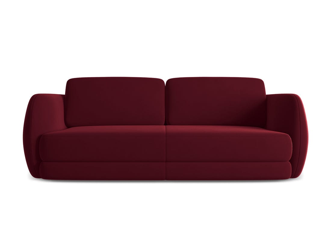 Makamii Canapea Fixa, 3 locuri, Tapitata cu Stofa, Kiana Velvet 3S-3, l220xA104xH85 cm