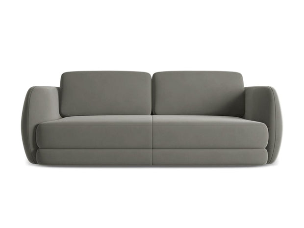 Makamii Canapea Fixa, 3 locuri, Tapitata cu Stofa, Kiana Velvet 3S-3, l220xA104xH85 cm