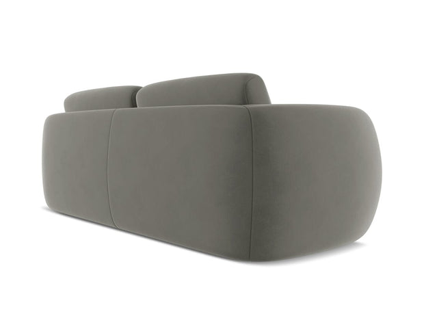 Makamii Canapea Fixa, 3 locuri, Tapitata cu Stofa, Kiana Velvet 3S-3, l220xA104xH85 cm