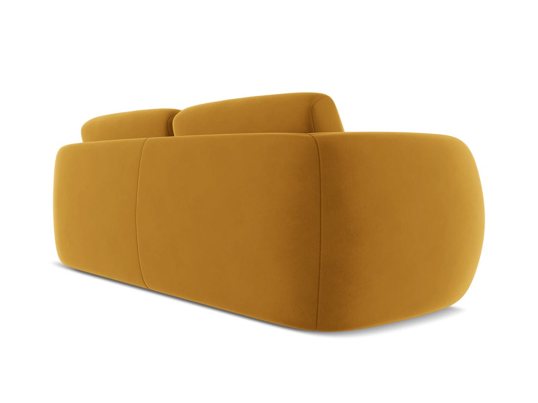 Makamii Canapea Fixa, 3 locuri, Tapitata cu Stofa, Kiana Velvet 3S-3, l220xA104xH85 cm