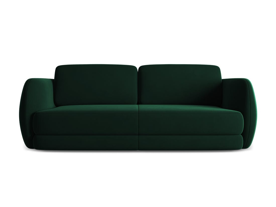 Makamii Canapea Fixa, 3 locuri, Tapitata cu Stofa, Kiana Velvet 3S-3, l220xA104xH85 cm