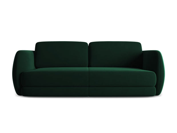 Makamii Canapea Fixa, 3 locuri, Tapitata cu Stofa, Kiana Velvet 3S-3, l220xA104xH85 cm