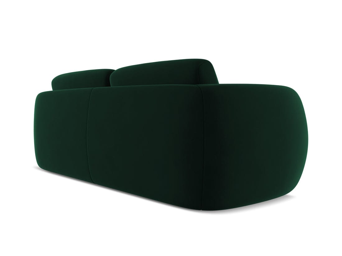 Makamii Canapea Fixa, 3 locuri, Tapitata cu Stofa, Kiana Velvet 3S-3, l220xA104xH85 cm