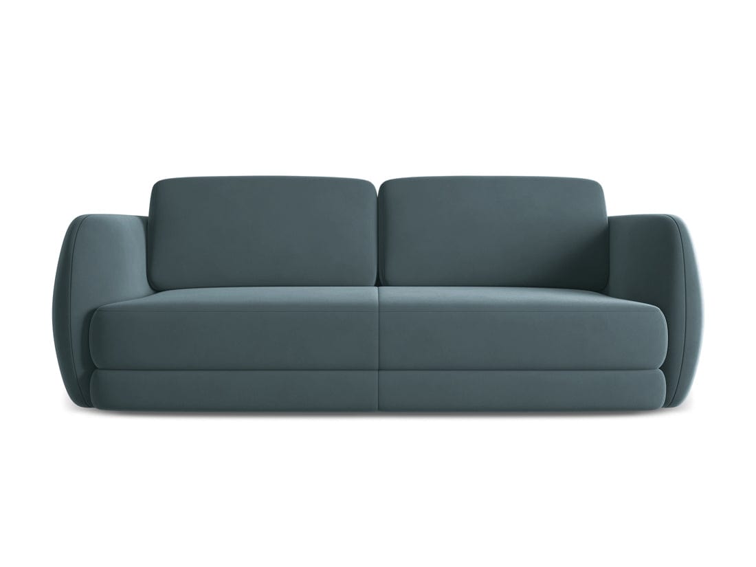 Makamii Canapea Fixa, 3 locuri, Tapitata cu Stofa, Kiana Velvet 3S-3, l220xA104xH85 cm