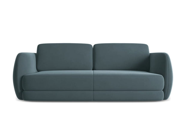 Makamii Canapea Fixa, 3 locuri, Tapitata cu Stofa, Kiana Velvet 3S-3, l220xA104xH85 cm