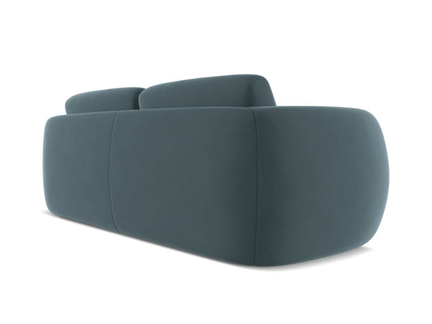 Makamii Canapea Fixa, 3 locuri, Tapitata cu Stofa, Kiana Velvet 3S-3, l220xA104xH85 cm