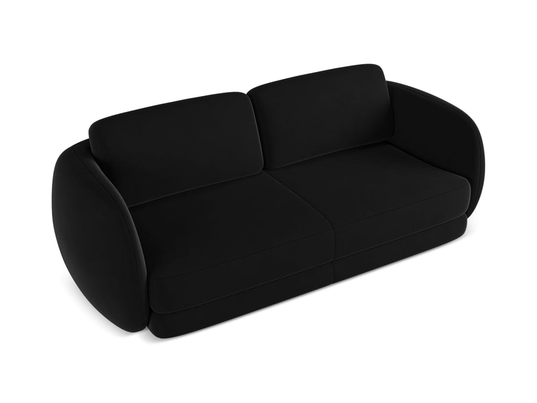 Makamii Canapea Fixa, 3 locuri, Tapitata cu Stofa, Kiana Velvet 3S-3, l220xA104xH85 cm