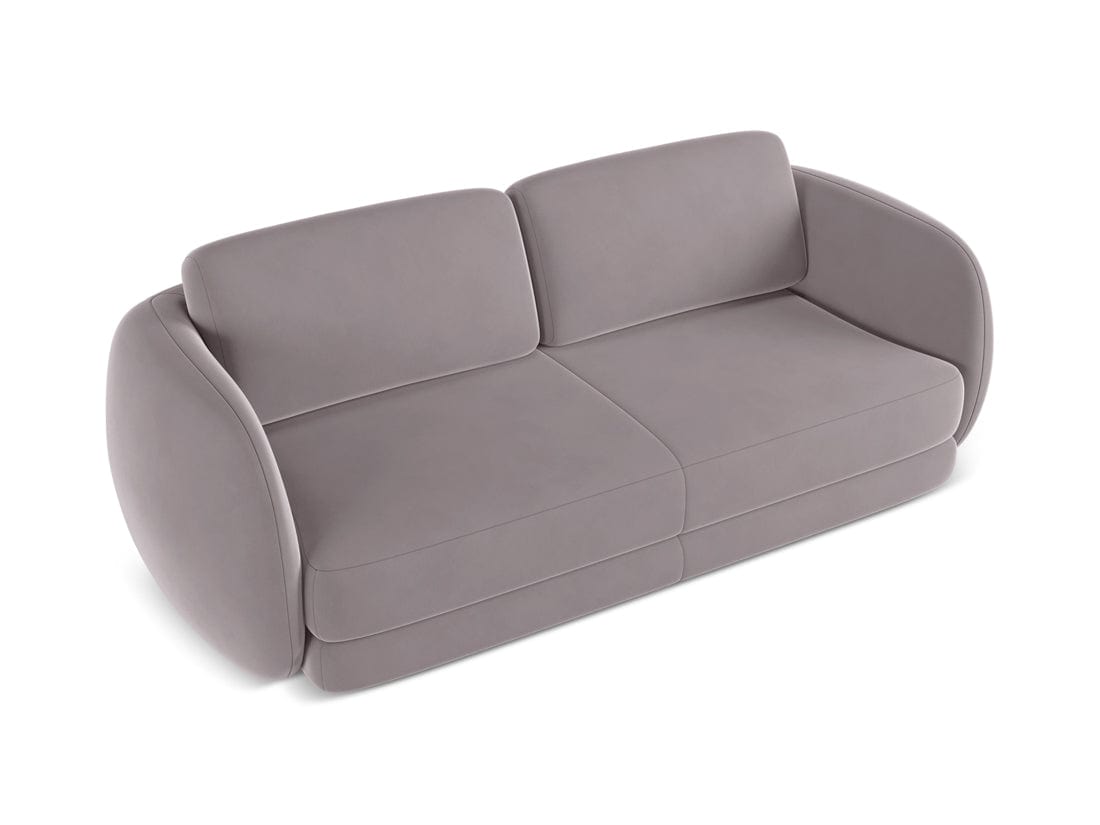 Makamii Canapea Fixa, 3 locuri, Tapitata cu Stofa, Kiana Velvet 3S-3, l220xA104xH85 cm