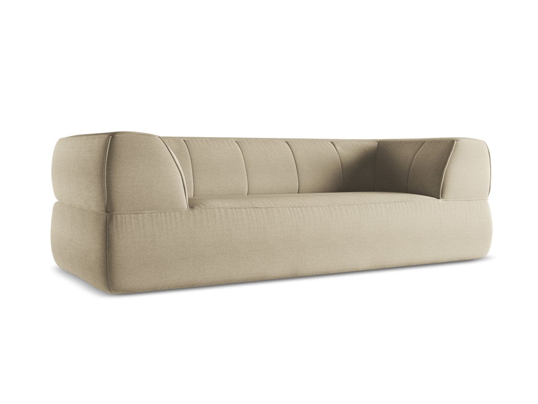 Makamii Canapea Fixa, 3 locuri, Tapitata cu Stofa, Liko 3S-7, l220xA95xH74 cm