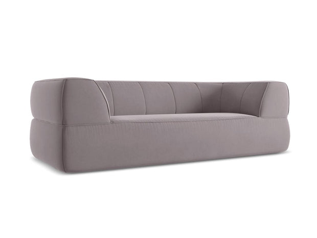 Makamii Canapea Fixa, 3 locuri, Tapitata cu Stofa, Liko Velvet 3S-3, l220xA95xH74 cm