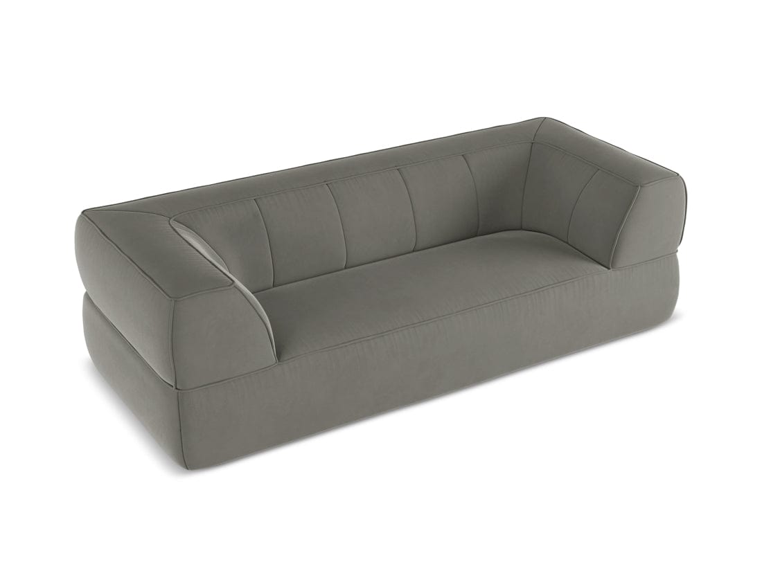 Makamii Canapea Fixa, 3 locuri, Tapitata cu Stofa, Liko Velvet 3S-3, l220xA95xH74 cm