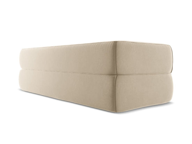 Makamii Canapea Fixa, 3 locuri, Tapitata cu Stofa, Liko Velvet 3S-3, l220xA95xH74 cm