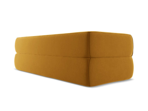 Makamii Canapea Fixa, 3 locuri, Tapitata cu Stofa, Liko Velvet 3S-3, l220xA95xH74 cm