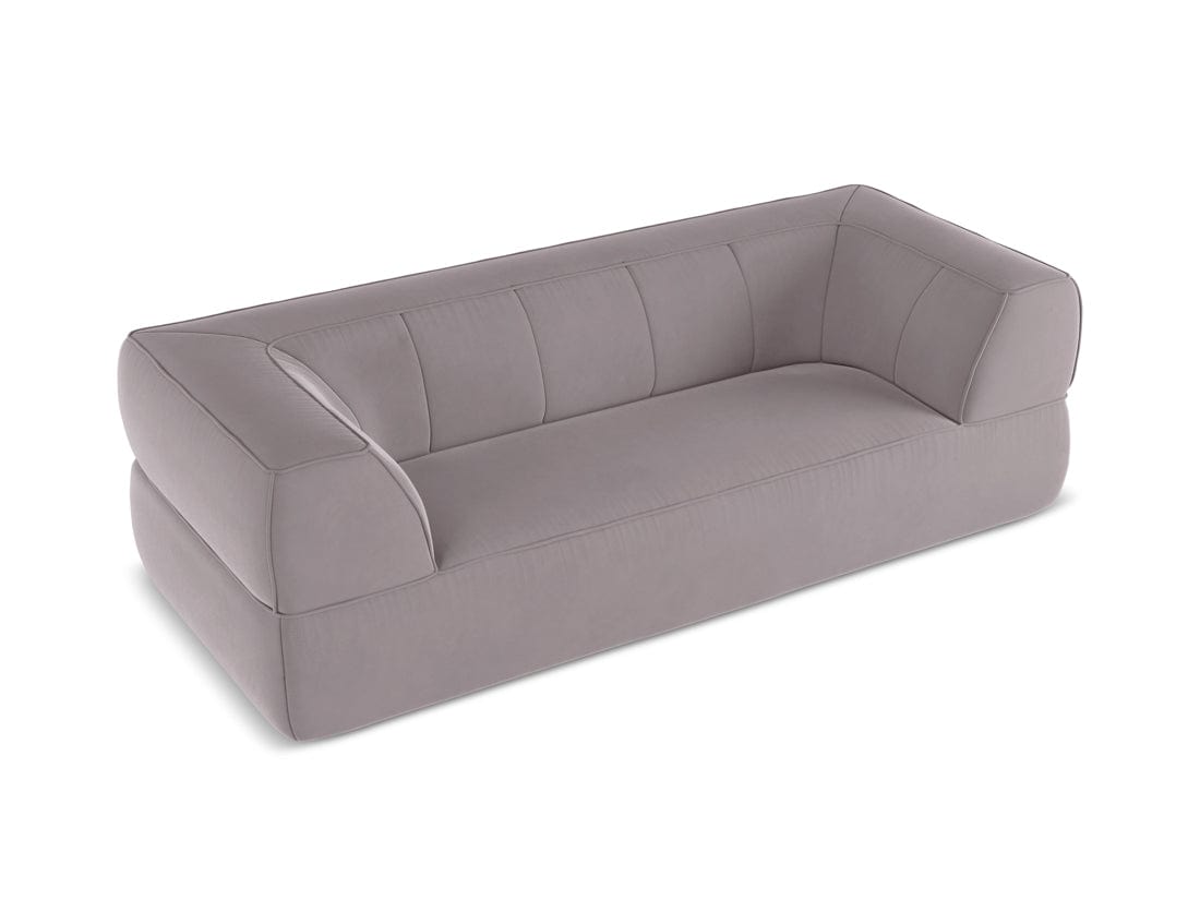 Makamii Canapea Fixa, 3 locuri, Tapitata cu Stofa, Liko Velvet 3S-3, l220xA95xH74 cm