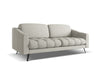 Makamii Canapea Fixa, 3 locuri, Tapitata cu Stofa, Nalu 3S-2, l202xA95xH80 cm