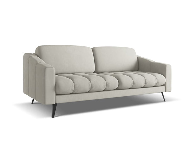 Makamii Canapea Fixa, 3 locuri, Tapitata cu Stofa, Nalu 3S-2, l202xA95xH80 cm