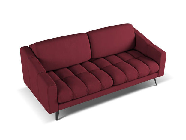 Makamii Canapea Fixa, 3 locuri, Tapitata cu Stofa, Nalu 3S-2, l202xA95xH80 cm