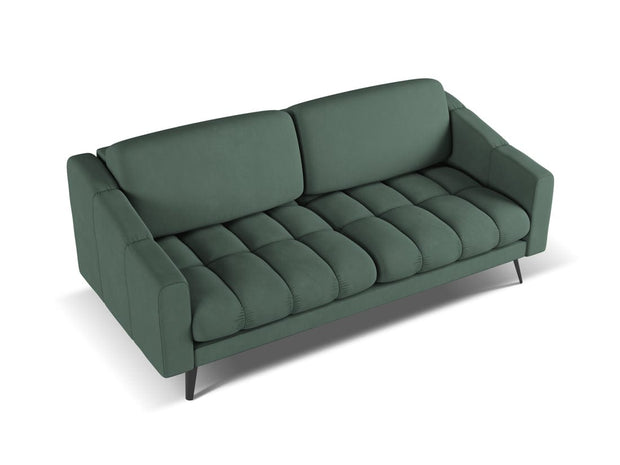 Makamii Canapea Fixa, 3 locuri, Tapitata cu Stofa, Nalu 3S-2, l202xA95xH80 cm