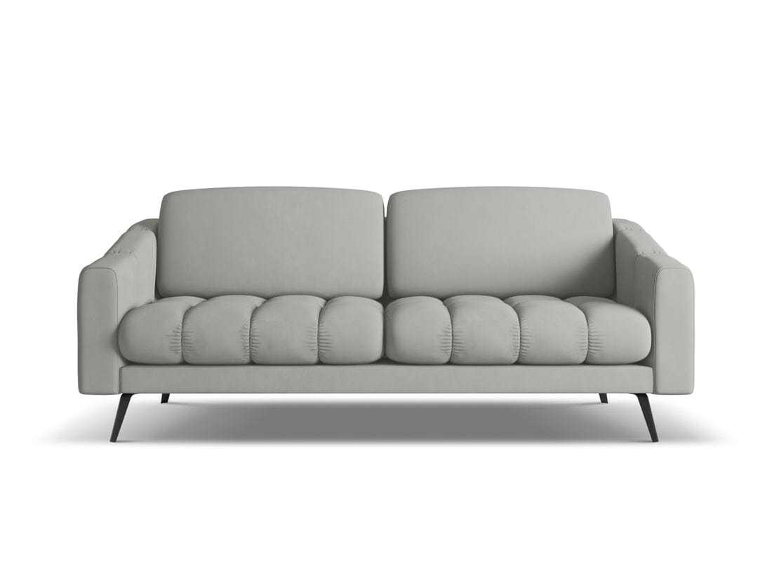 Makamii Canapea Fixa, 3 locuri, Tapitata cu Stofa, Nalu 3S-2, l202xA95xH80 cm