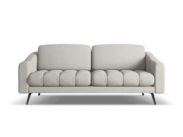 Makamii Canapea Fixa, 3 locuri, Tapitata cu Stofa, Nalu 3S-2, l202xA95xH80 cm