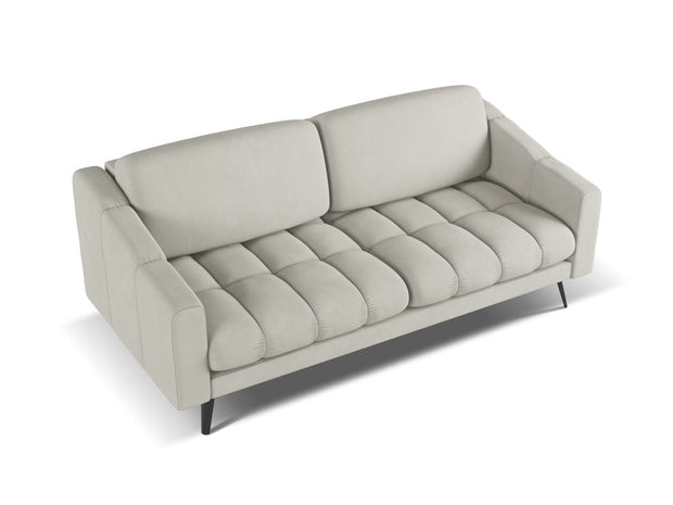 Makamii Canapea Fixa, 3 locuri, Tapitata cu Stofa, Nalu 3S-2, l202xA95xH80 cm