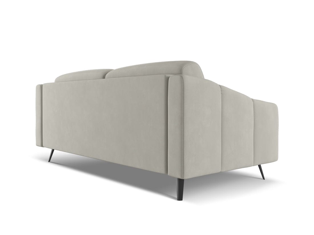 Makamii Canapea Fixa, 3 locuri, Tapitata cu Stofa, Nalu 3S-2, l202xA95xH80 cm