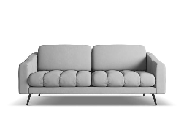 Makamii Canapea Fixa, 3 locuri, Tapitata cu Stofa, Nalu 3S-2, l202xA95xH80 cm