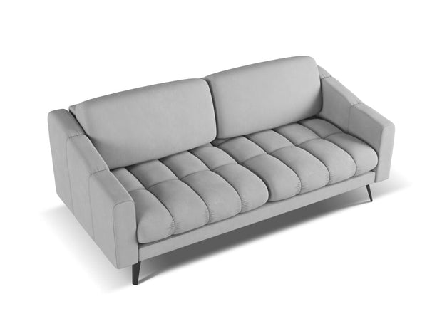 Makamii Canapea Fixa, 3 locuri, Tapitata cu Stofa, Nalu 3S-2, l202xA95xH80 cm