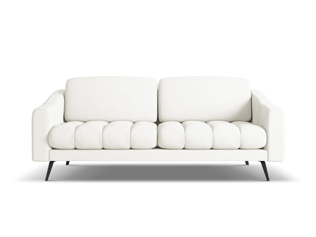 Makamii Canapea Fixa, 3 locuri, Tapitata cu Stofa, Nalu 3S-2, l202xA95xH80 cm