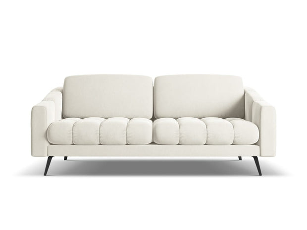 Makamii Canapea Fixa, 3 locuri, Tapitata cu Stofa, Nalu Velvet 3S-1, l202xA95xH80 cm