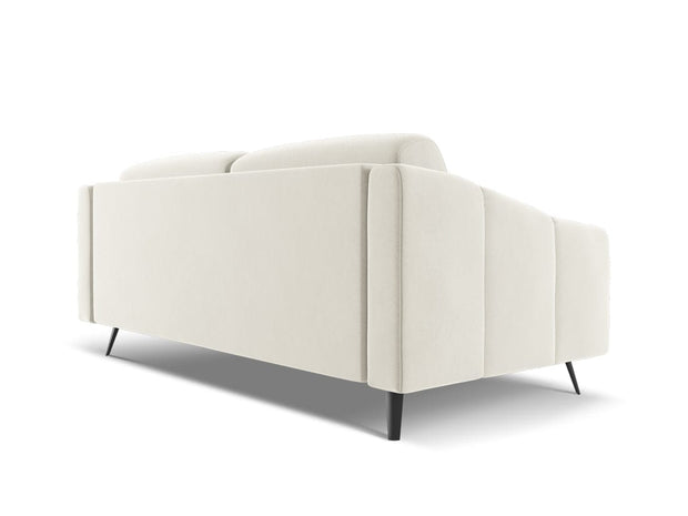 Makamii Canapea Fixa, 3 locuri, Tapitata cu Stofa, Nalu Velvet 3S-1, l202xA95xH80 cm