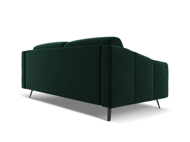 Makamii Canapea Fixa, 3 locuri, Tapitata cu Stofa, Nalu Velvet 3S-1, l202xA95xH80 cm