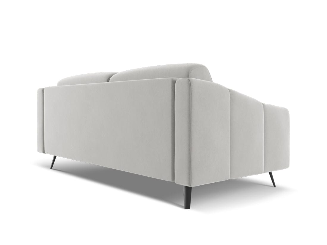 Makamii Canapea Fixa, 3 locuri, Tapitata cu Stofa, Nalu Velvet 3S-1, l202xA95xH80 cm