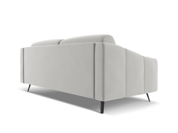 Makamii Canapea Fixa, 3 locuri, Tapitata cu Stofa, Nalu Velvet 3S-1, l202xA95xH80 cm