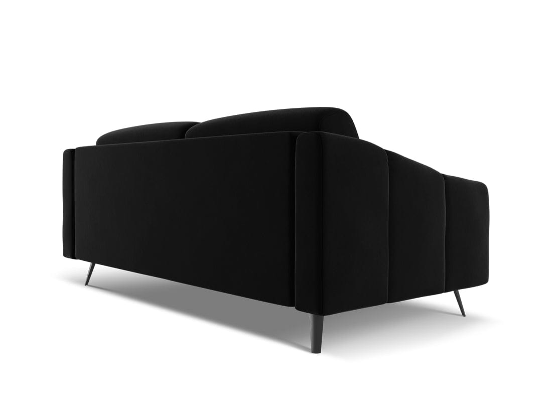 Makamii Canapea Fixa, 3 locuri, Tapitata cu Stofa, Nalu Velvet 3S-1, l202xA95xH80 cm