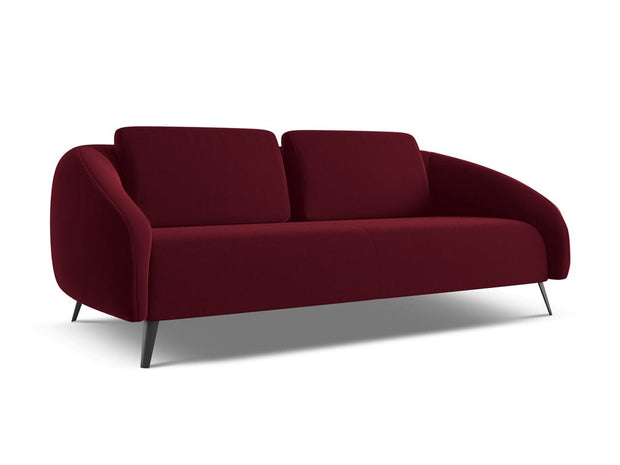 Makamii Canapea Fixa, 3 locuri, Tapitata cu Stofa, Nani Velvet 3S-3, l196xA99xH82 cm