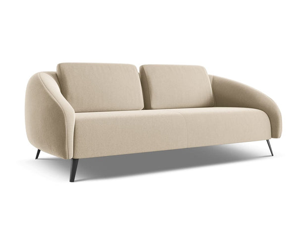 Makamii Canapea Fixa, 3 locuri, Tapitata cu Stofa, Nani Velvet 3S-3, l196xA99xH82 cm