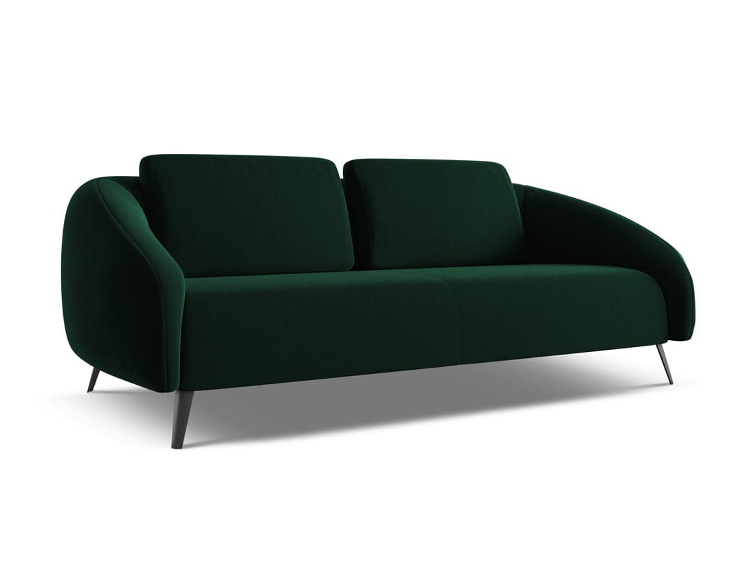 Makamii Canapea Fixa, 3 locuri, Tapitata cu Stofa, Nani Velvet 3S-3, l196xA99xH82 cm